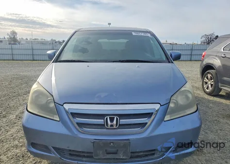 2006 Honda Odyssey Ex z USA, uszkodzony, nr VIN 5FNRL38466B060222